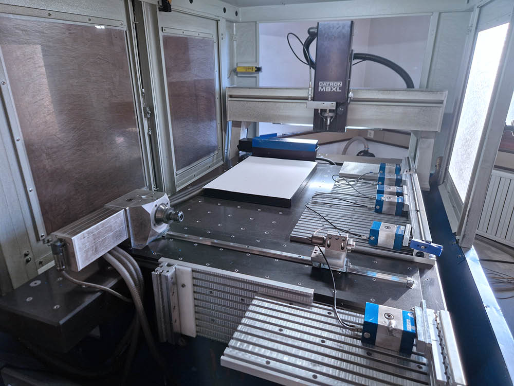 CNC-Fertigung von Kunststoff- und Aluminiumteilen, Spanwerk FT, Andreas Gerl